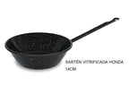 Sartén Vitrificada Honda 14 cm