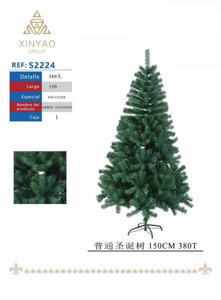 Arbol Navidad 150cm 380T