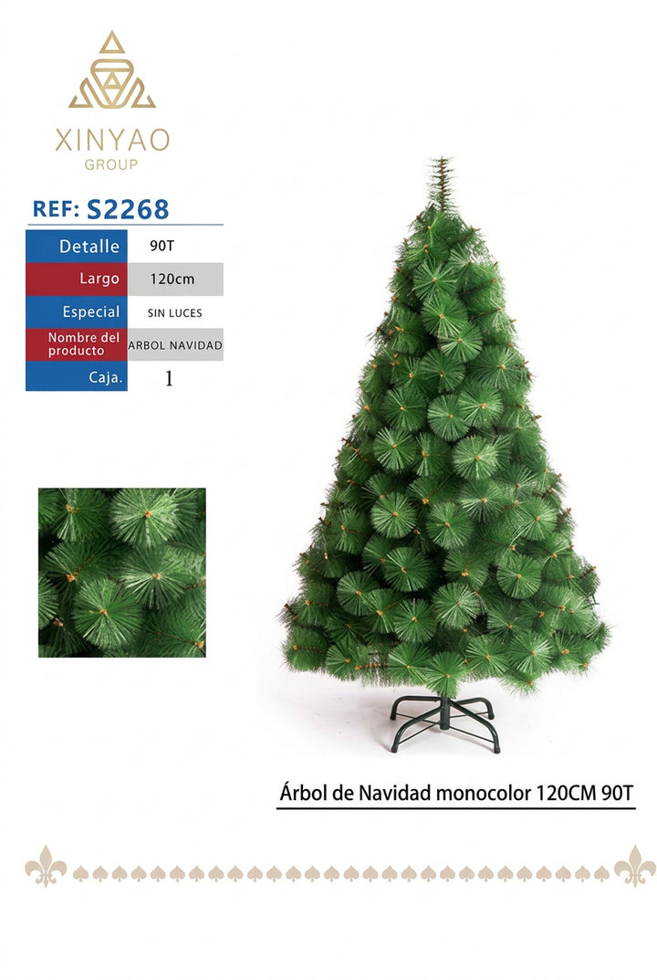 Arbol Navidad 120cm 90T