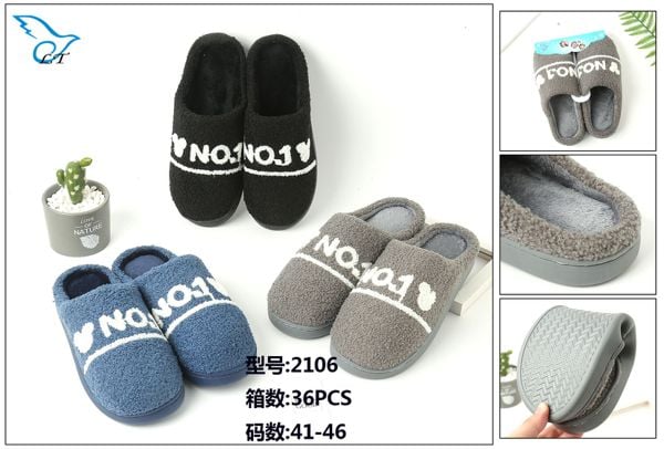 2106 ZAPATILLAS DE ALGODÓN PARA HOMBRE