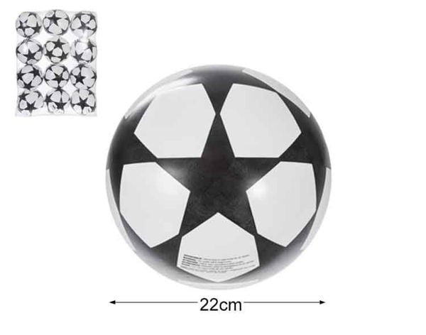 BALON DECORADO ESTRELLA NEGRO 22CM