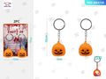 Llavero de Calabaza Halloween 2 Piezas