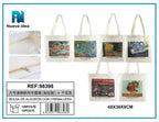 Bolsa de Algodón con Cremallera