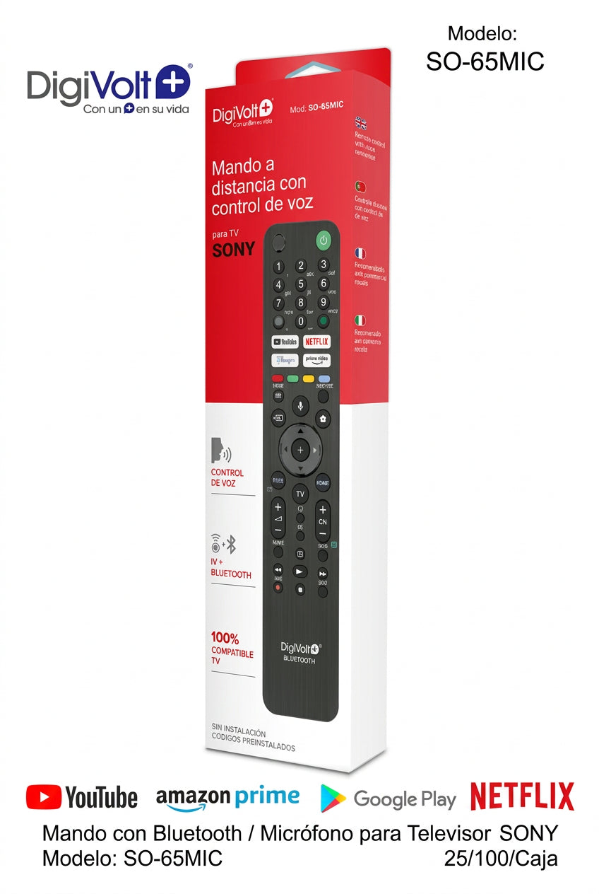 Mando Bluetooth con Micro para Sony SO-65MIC