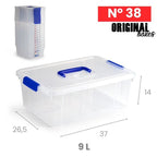 CAJA Nº 38 9 L TRANSPARENTE