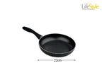 Sarten Aluminio Induccion Luxe 22 cm