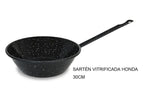 Sartén Vitrificada Honda 30 cm
