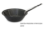 Sartén Freidora Vitrificada 22 cm