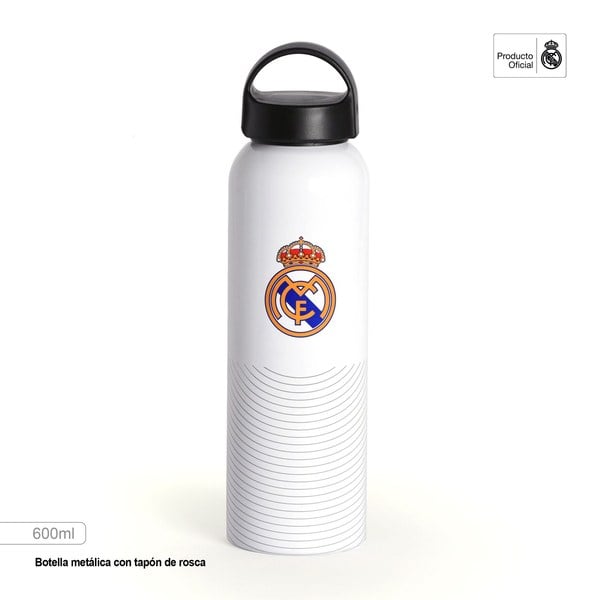 RM Botella Metálica 600ML Real Madrid