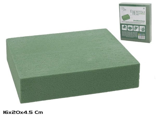 Espuma Flor Artificial 16x20x4.5 cm