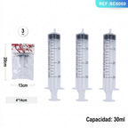 Jeringas de Halloween 30ml 3 unidades