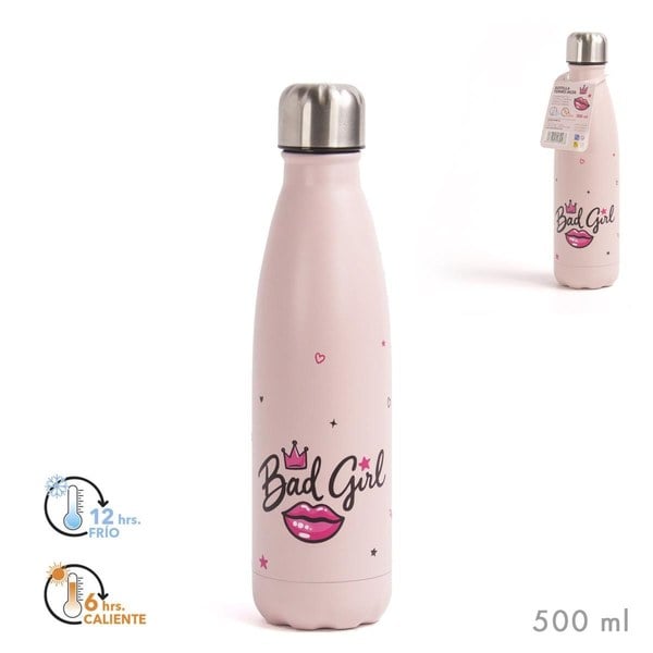 BOTELLA INOX 500 ML BAD GIRL