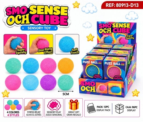 Squishy Bola de Hierba Juguete Sensorial