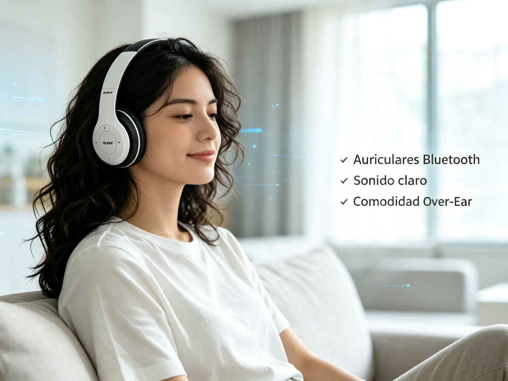 SODANY TS-0230 Bluetooth-Kopfhörer | kabellos Over-Ear | Schwarz