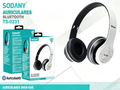 SODANY TS-0230 Bluetooth-Kopfhörer | kabellos Over-Ear | Schwarz