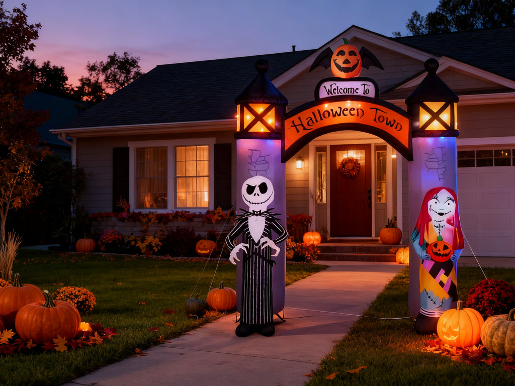 Decoración Inflable Arco Halloween con Luz