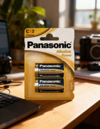 Pilas Panasonic LR-14 Alcalinas 6 Unidades