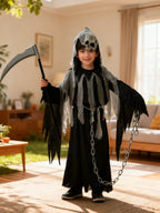 Conjunto Infantil Mensajero Oscuro con Capucha