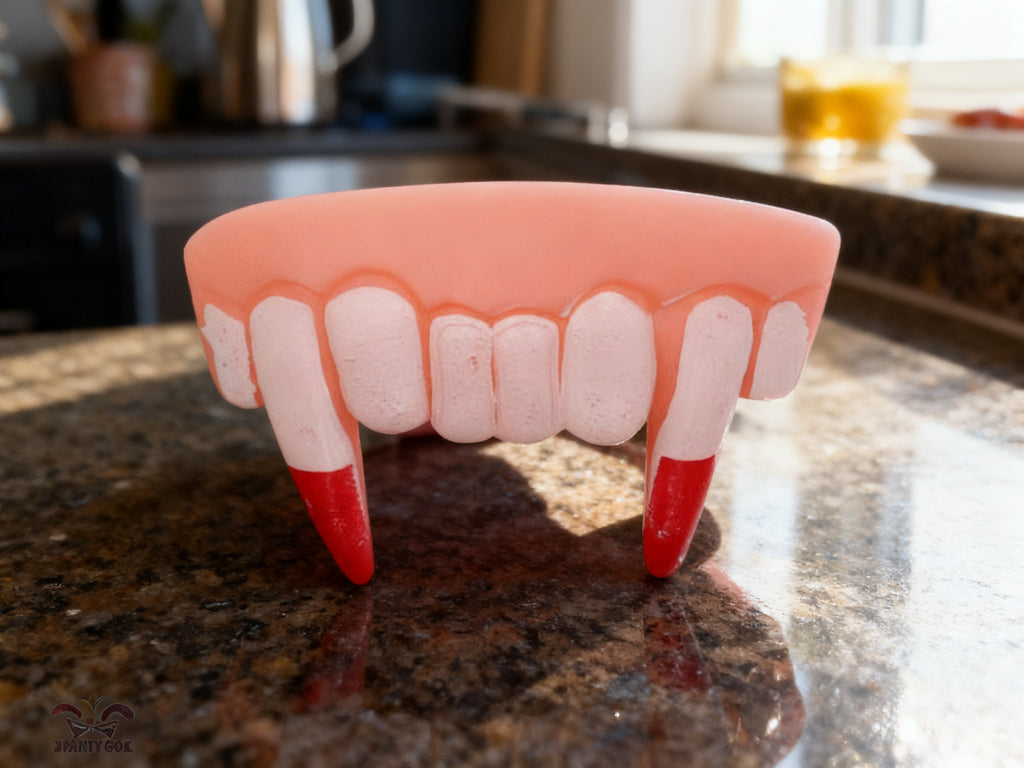 DIENTES SANGRIENTOS FALSOS 1PC