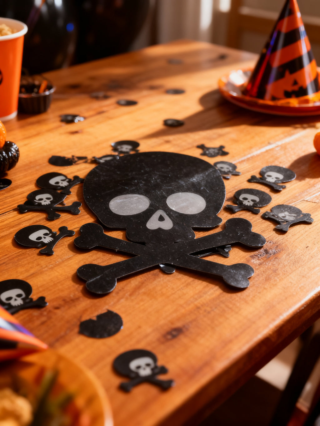 Confeti de Halloween Calavera 15g