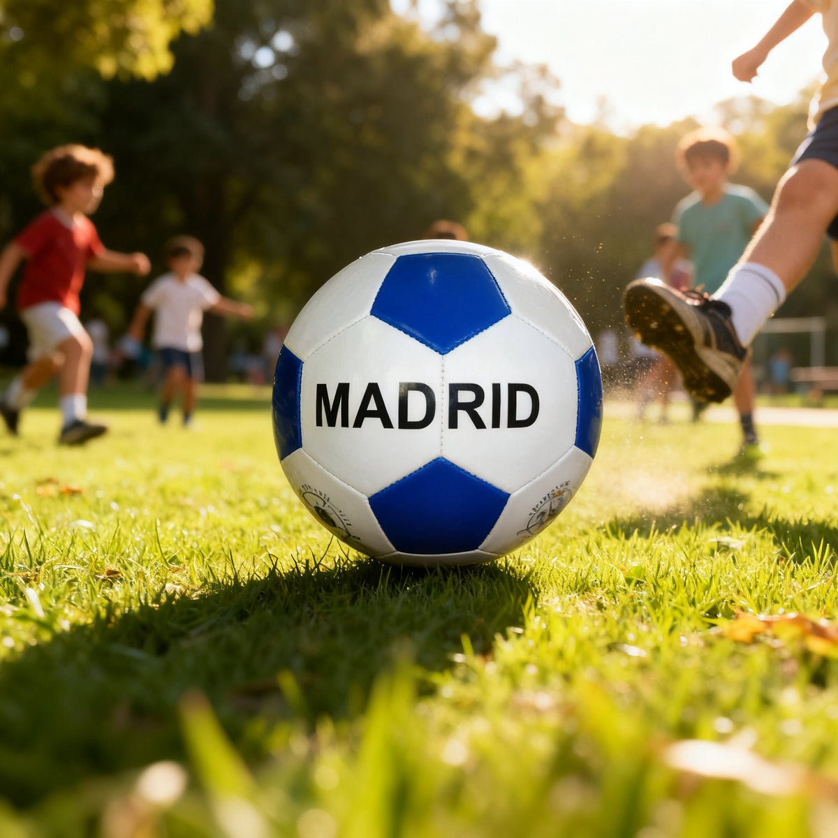 Balón Fútbol Madrid Ø220mm Nº5