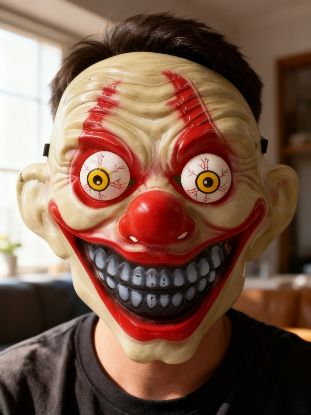 Máscara de Payaso de Halloween 1 Pieza