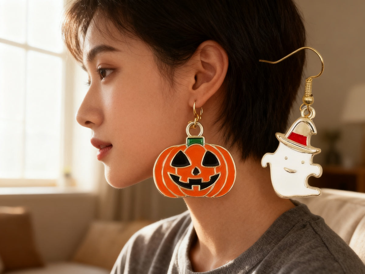 Pendientes Decorativos de Halloween 4 Piezas