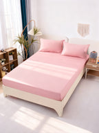 Juego de Sabanas 135cm Rosa Suave
