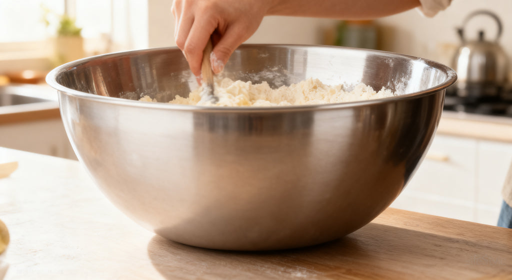 Bowl de Acero Inoxidable 28 cm