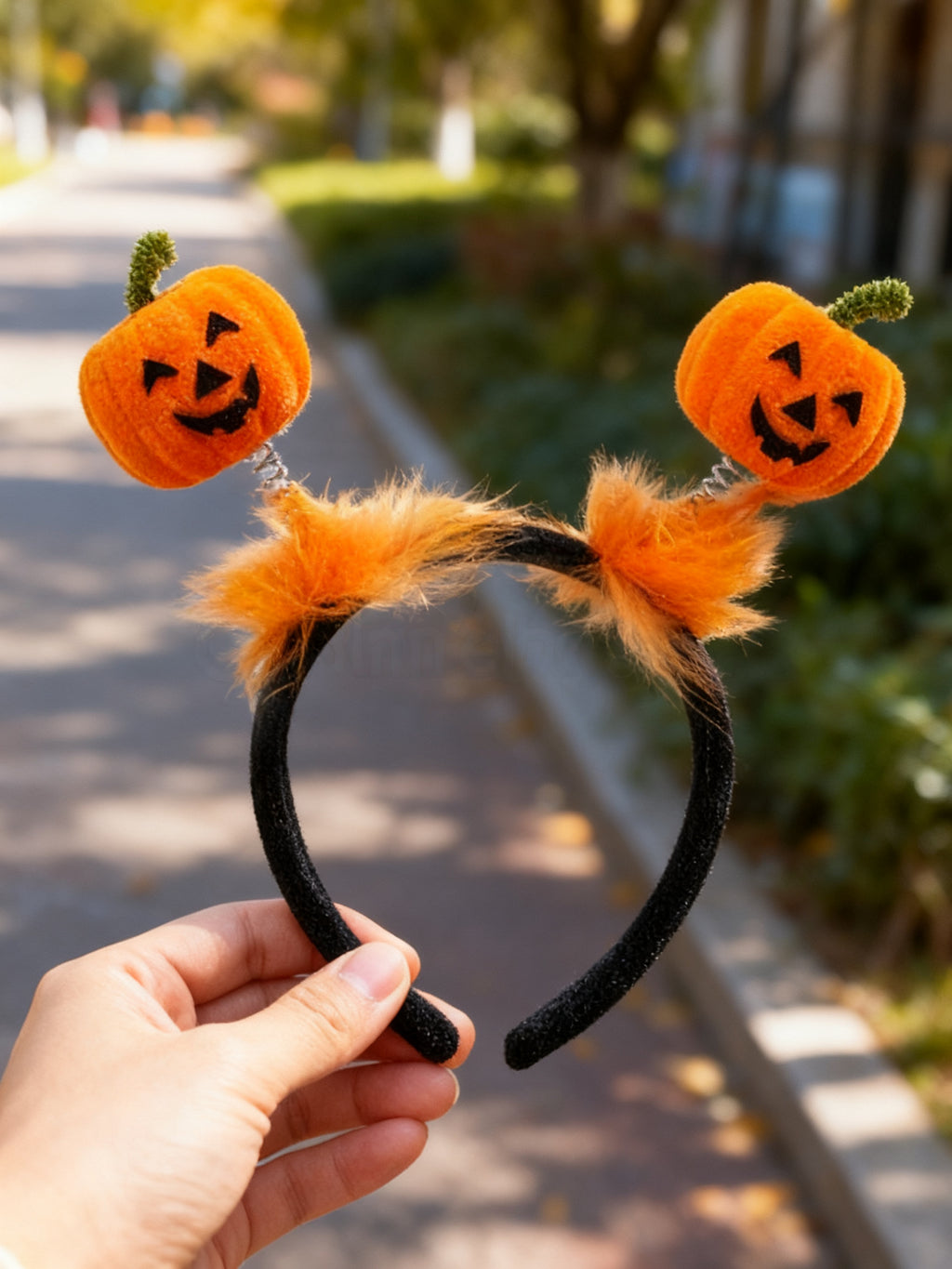 Diadema de Calabaza para Decoración de Halloween
