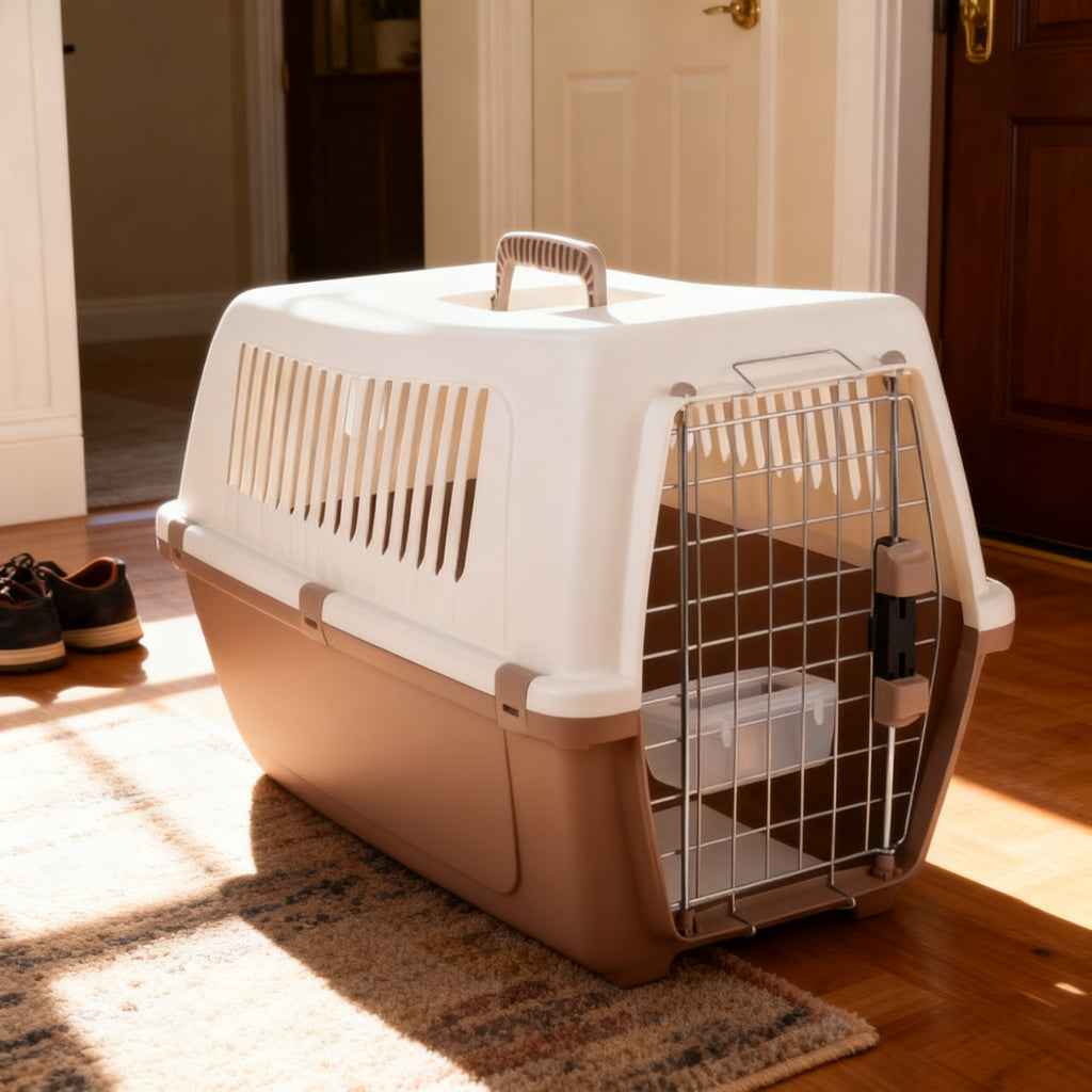 DOGI Transportador para Mascotas Taupe 54x36x37cm