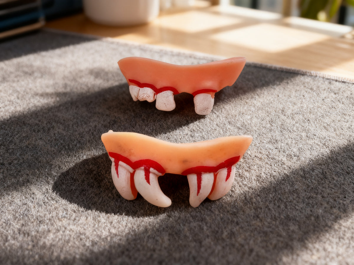 Conjunto de Dientes de Halloween