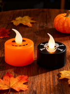 Lámpara Pequeña de Calabaza 2 Piezas