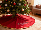 Alfombra Pie Pino 75cm Feliz Navidad