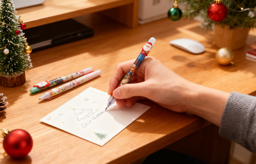 Bolígrafo Tinta Líquida Navideño