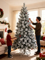 Arbol Navidad Nevado 150cm 120T