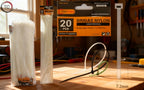 BRIDAS BLANCAS 7.2x450MM 20PCS