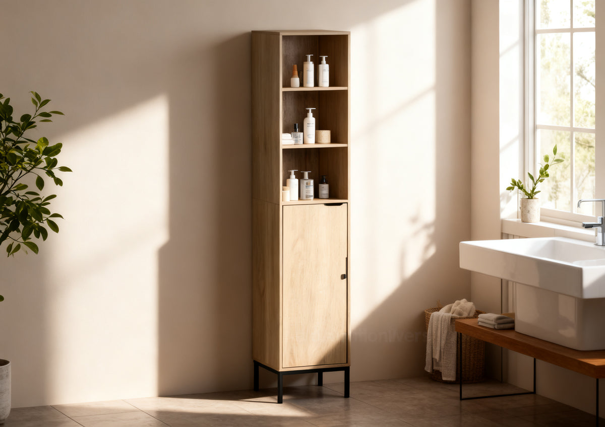 ESTANTE LAVABO 5 NIVEL PUERTA SKOG MOBLEKIT