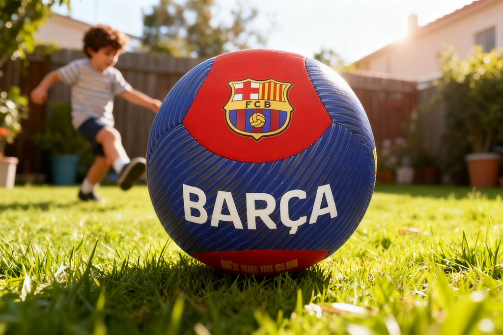 Balón de Fútbol Barça para Playa o Piscina