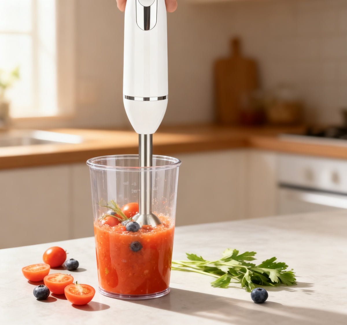 Batidora de Varilla con Vaso 400W