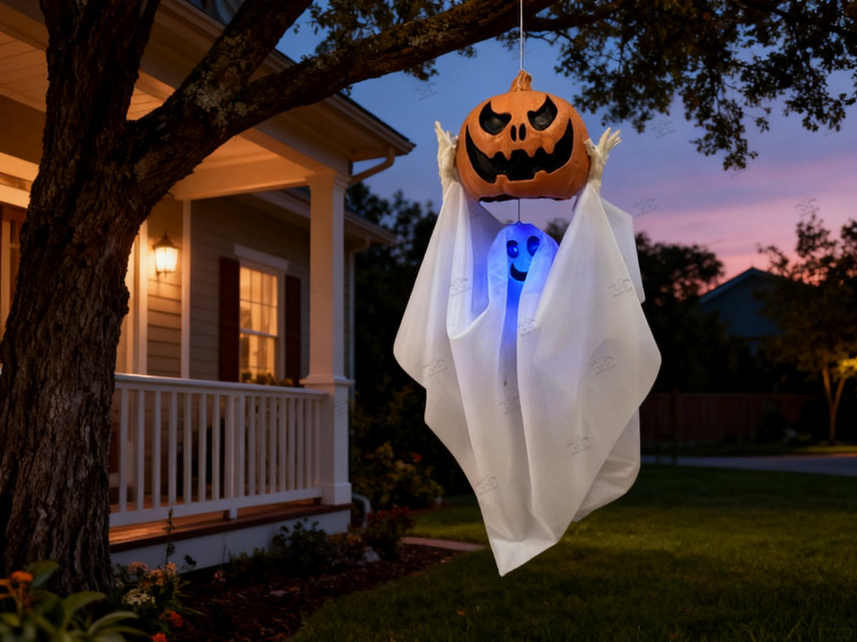 Fantasma Eléctrico Flotante de Halloween (1 Ud.)