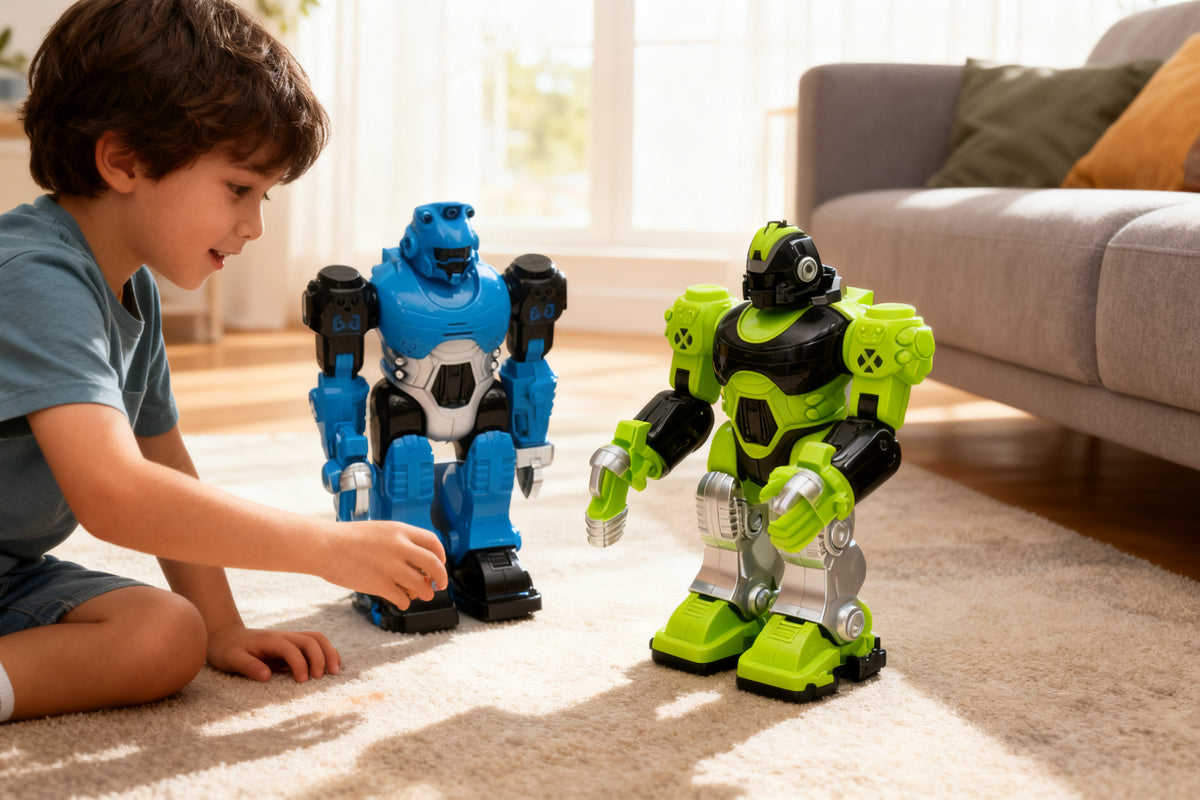 Robot Luz Sonido Movimiento