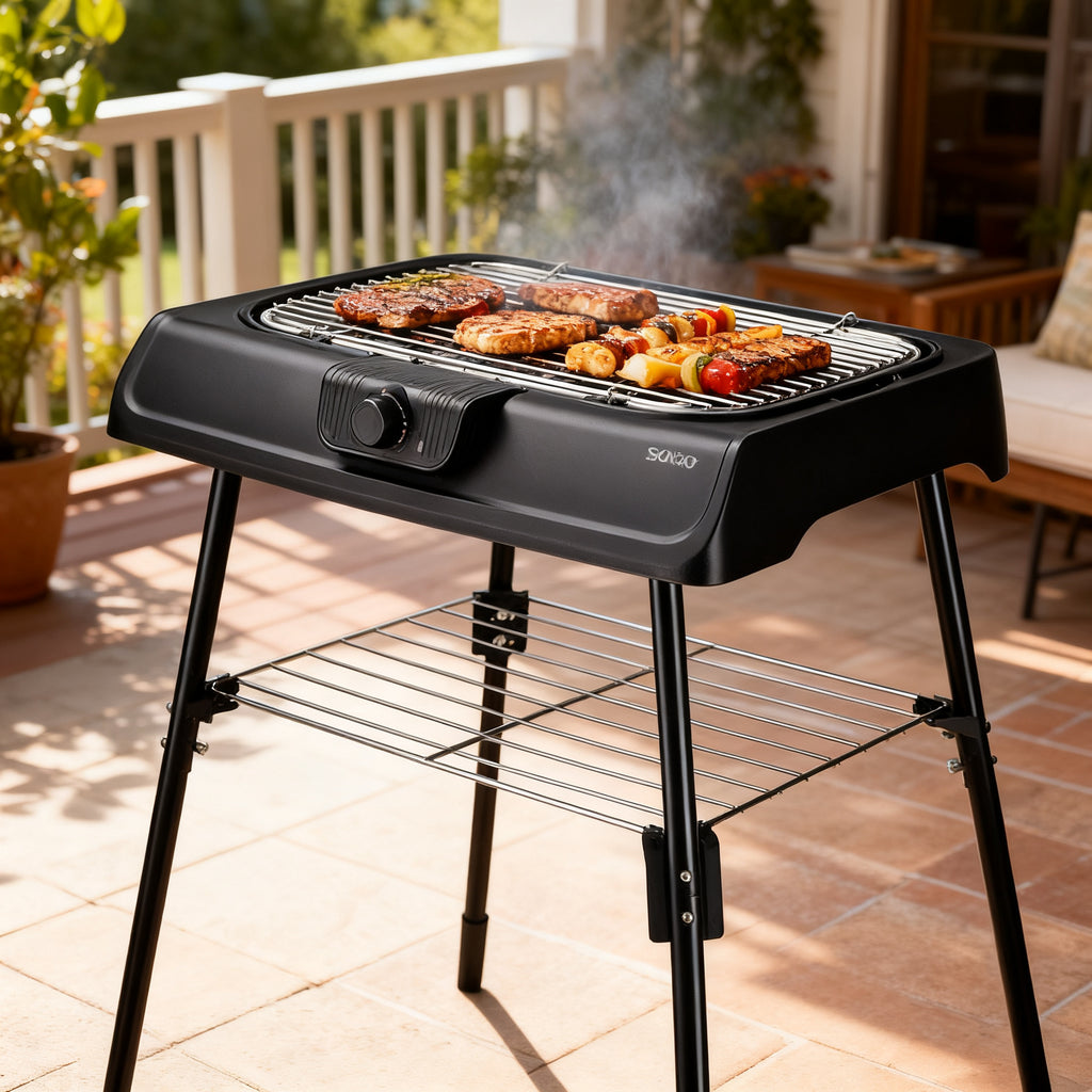 Barbacoa Eléctrica con Patas