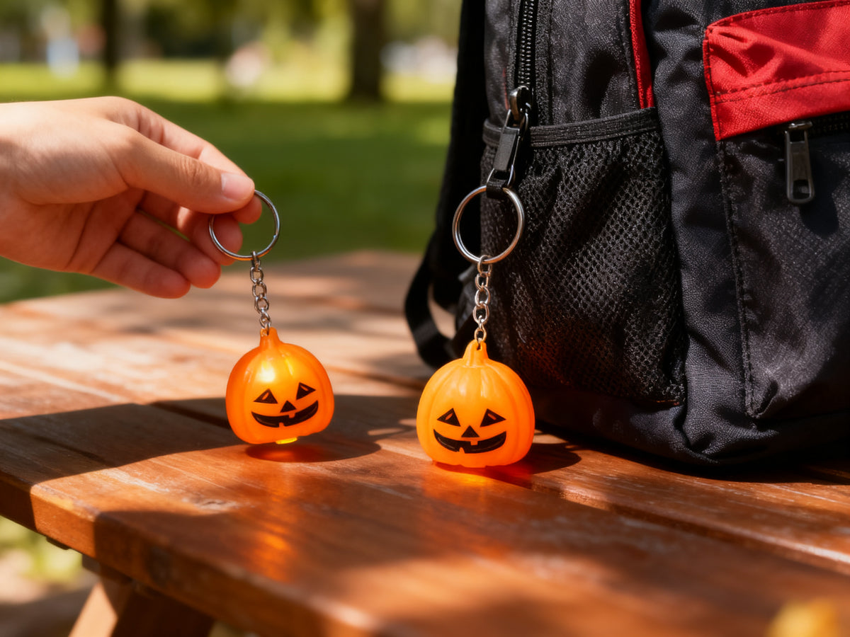 Llavero de Calabaza Halloween 2 Piezas