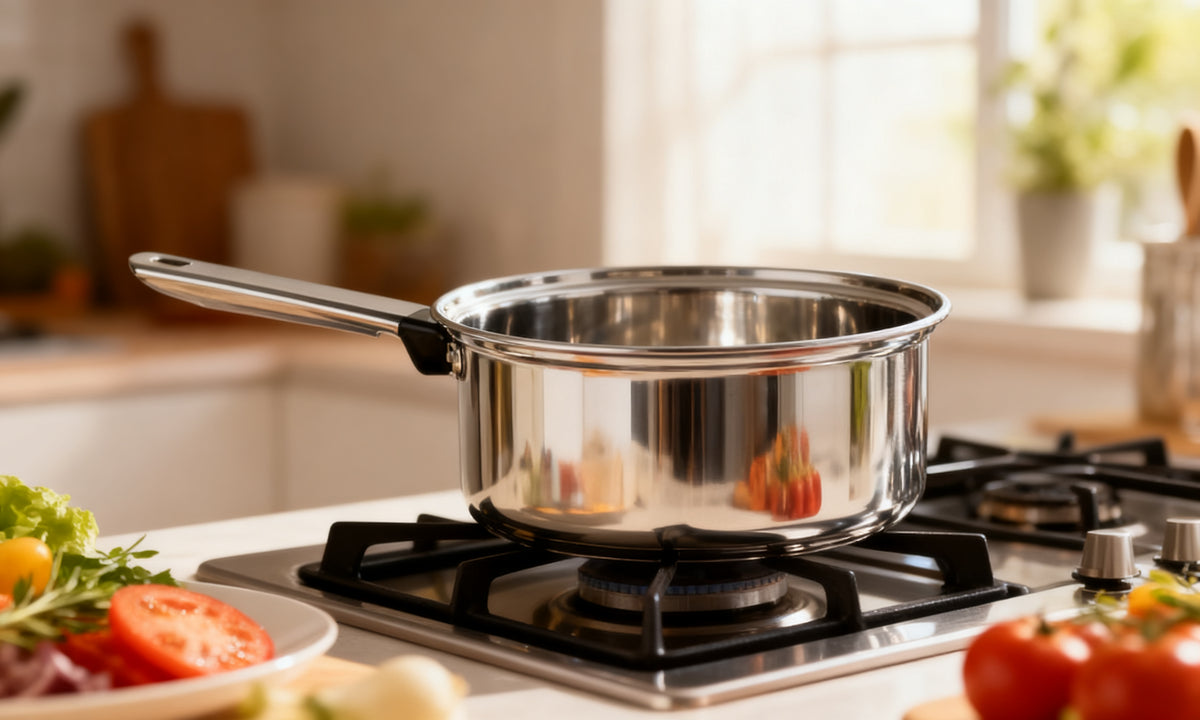 CAZO INOX CON DIFUSOR 18 CM