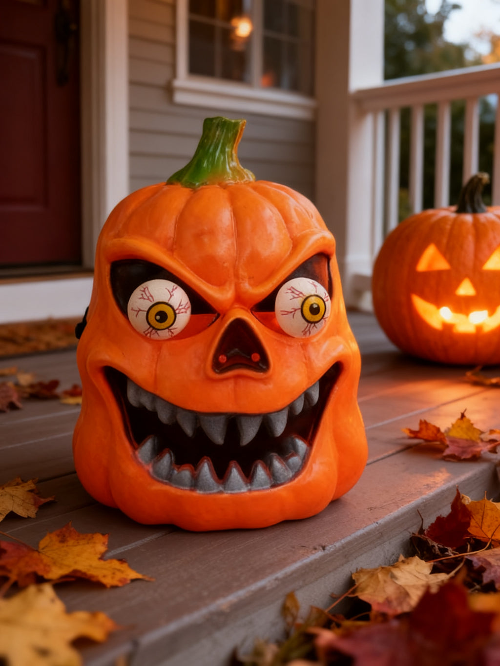 Máscara de Calabaza de Halloween 1 Pieza