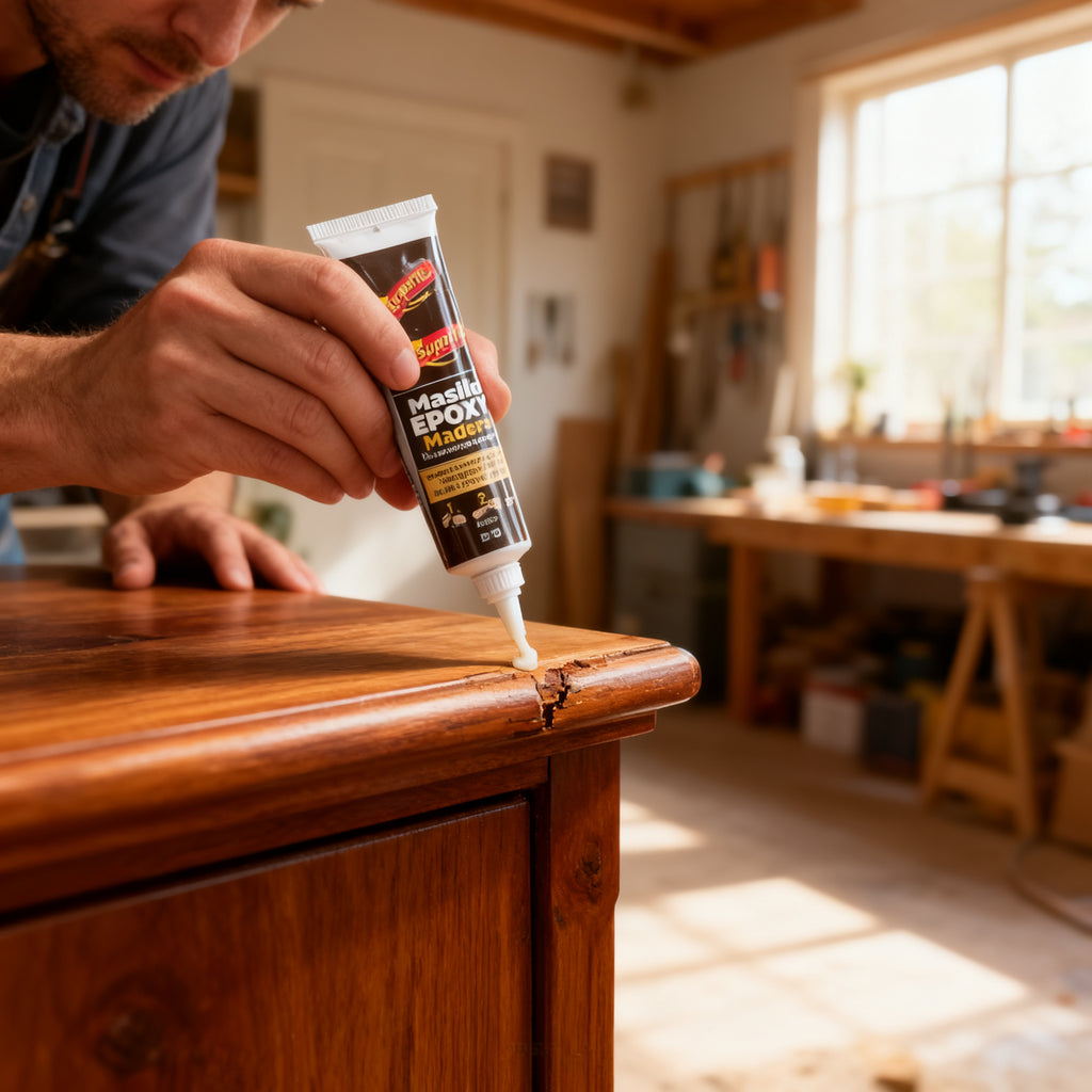 Masilla Epoxi Madera Blíster 57g