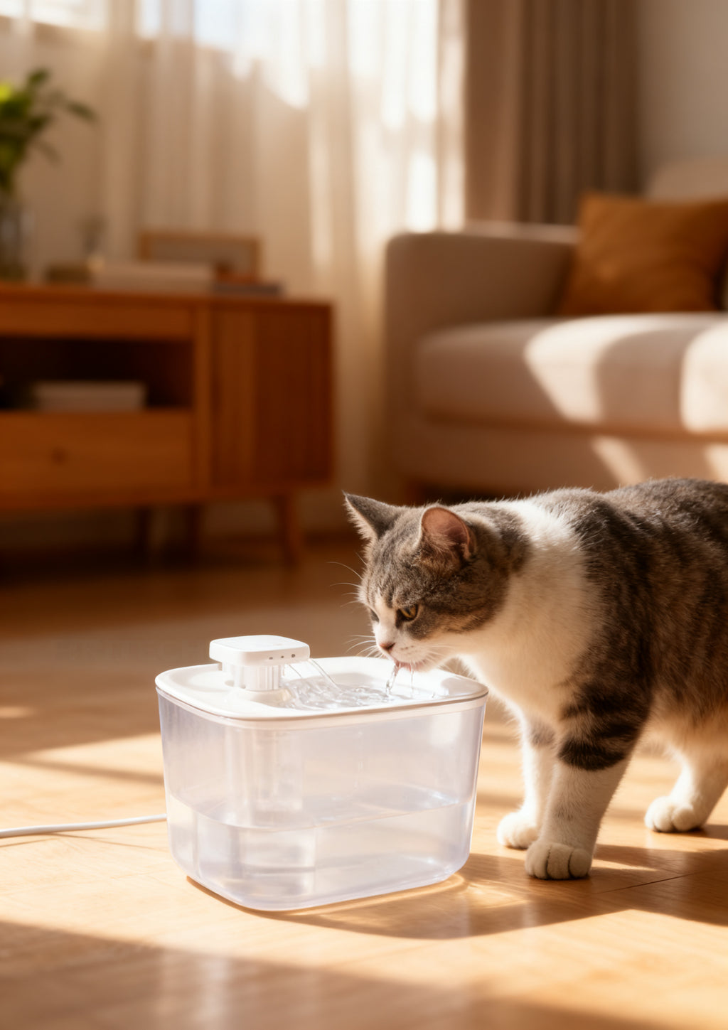 Fuente de Agua Automática para Mascotas