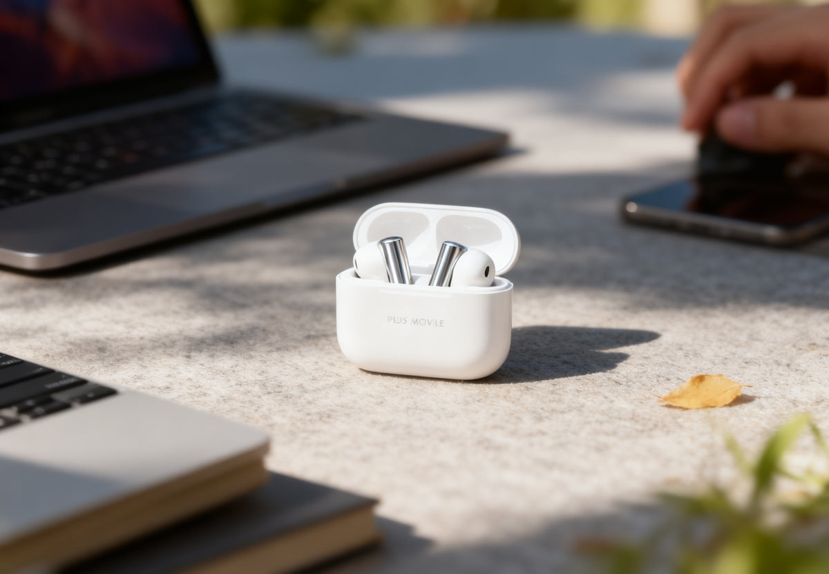 Auriculares Inalámbricos Blancos TWS