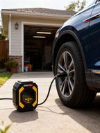 EMI Compresor de Aire Portátil para Neumáticos de Auto